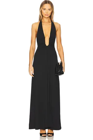 REVOLVE MISHA Misha maxivestido jennifer en color talla L en - Black. Talla L (también en M, S, XL, XXL).