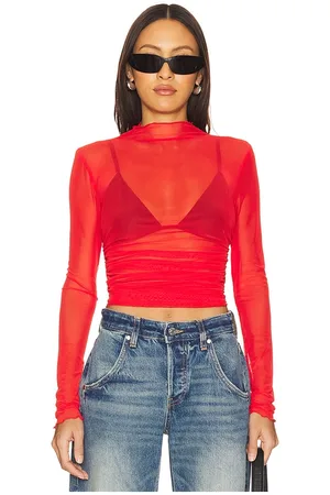 REVOLVE BY.DYLN By.dyln nina top en color talla L en - Red. Talla L (también en M, S, XL, XS).