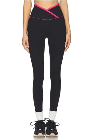 REVOLVE YEAR OF OURS Year of ours leggings verónica ribbed two tone en color negro talla L en - Black. Talla L (también en M, S, XL, XS).