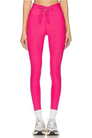REVOLVE YEAR OF OURS Year of ours leggings de fútbol ribbed en color rosado talla L en - Pink. Talla L (también en M, S, XL).