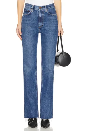 REVOLVE AGOLDE Agolde corte bota leena en color azul talla 23 en - Blue. Talla 23 (también en 24, 25, 26, 27, 28, 29, 30, 31).