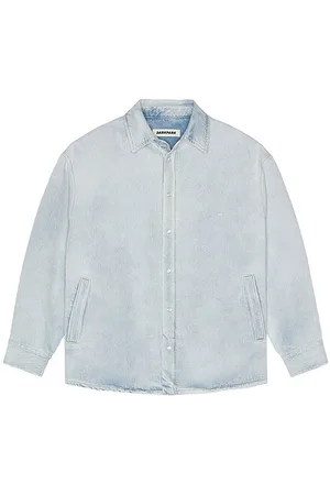 REVOLVE DARKPARK Darkpark camisa en color denim claro talla S en - Denim-Light. Talla S (también en XL/1X).