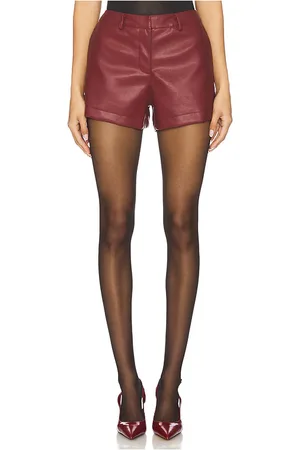 REVOLVE SNDYS Sndys x wendy faux leather shorts en color talla L en - . Talla L (también en M, S, XL, XS, XXL, XXS).