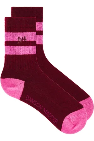 REVOLVE Damson Madder Damson madder calcetines hasta la pantorrilla en color talla all en - Red. Talla all.