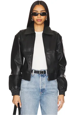 REVOLVE Worn Vintage Worn vintage chaqueta bomber en color talla L en - Black. Talla L (también en M, S).