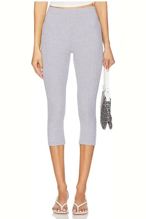 REVOLVE Sleeper Sleeper leggings capri en color talla L en - Grey. Talla L (también en M).