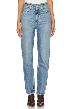 REVOLVE AGOLDE Agolde tubo de estufa de gran altura high rise stovepipe en color denim claro talla 23 en - Denim-Light. Talla 23 (también en 24, 25, 26