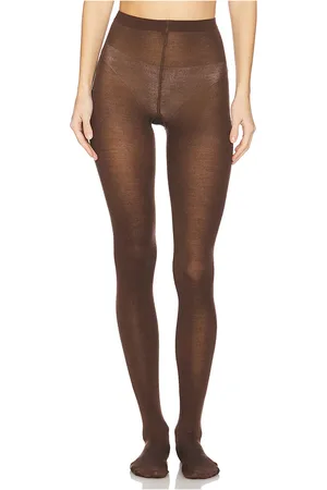REVOLVE Wolford Wolford medias merino en color marrón talla M en - Brown. Talla M (también en S, XS).