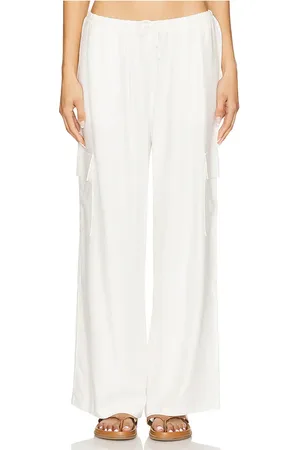 REVOLVE BEACH RIOT Beach riot pantalón amara en color blanco talla L en - White. Talla L (también en S).