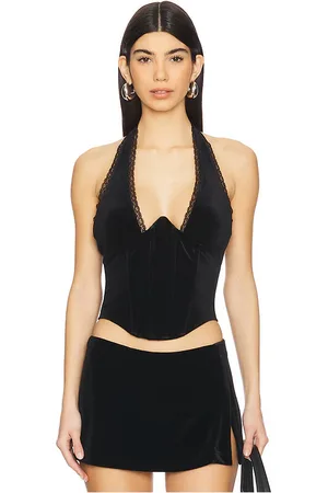 REVOLVE Miaou Miaou corsé ari en color talla M en - Black. Talla M (también en S).