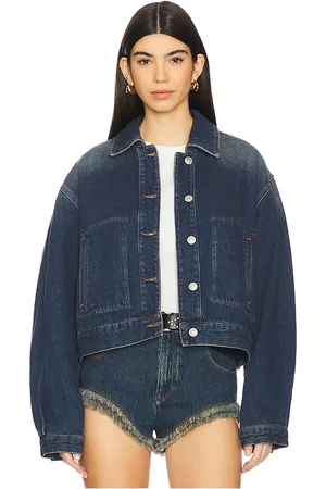 REVOLVE Isabel Marant Isabel marant chaqueta denim josephine en color azul talla 34/2 en - Blue. Talla 34/2 (también en 36/4, 38/6, 40/8).