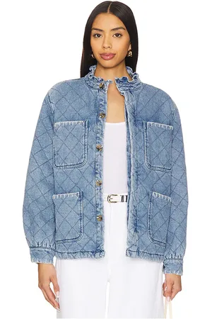 REVOLVE Seventy + Mochi Seventy + mochi chaqueta pablo en color denim-medium talla M en - Denim-Medium. Talla M (también en S, XL, XS, XXS).