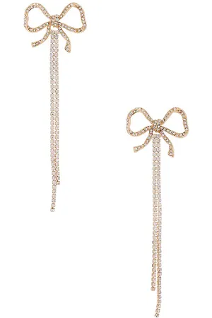 REVOLVE 8 Other Reasons 8 other reasons pendientes largos cosette en color oro metálico talla all en - Metallic Gold. Talla all.