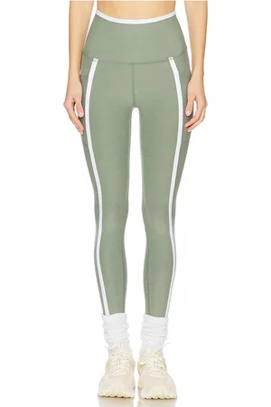 REVOLVE Beyond Yoga Beyond yoga spacedye new moves high waisted midi legging en color verde salvia talla L en - Sage. Talla L