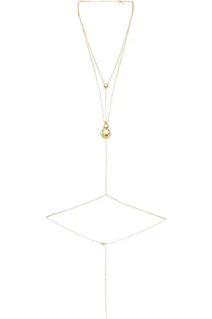 REVOLVE Petit moments Petit moments lua body chain en color oro metálico talla all en - Metallic Gold. Talla all.