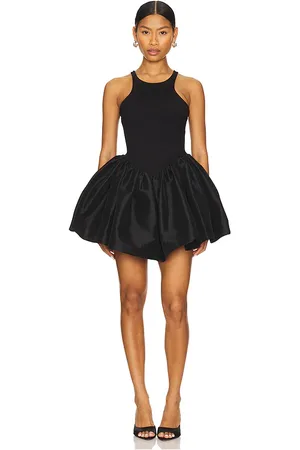 REVOLVE DELFI Delfi vestido corto scarlett en color talla L en - Black. Talla L (también en M, S, XS).