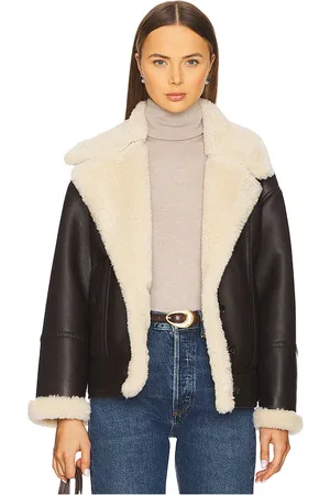 REVOLVE A.L.C. A.l.c. chaqueta aubrey en color marrón talla M en - Brown. Talla M (también en S, XS).