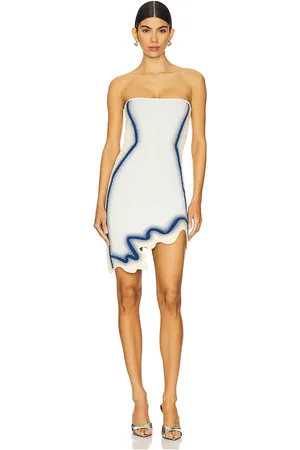 REVOLVE PH5 Ph5 mini vestido ondulado camassia en color crema talla L en - Cream. Talla L (también en M, S).