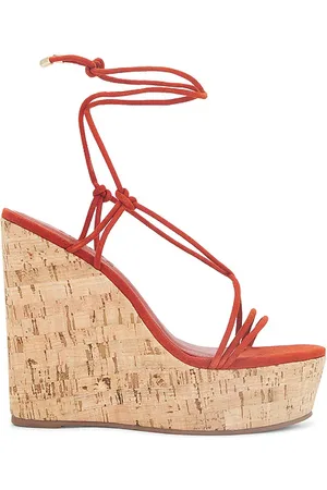 REVOLVE Schutz Schutz con cuña calabria en color rojo talla 10 en - Red. Talla 10 (también en 6, 6.5, 7, 7.5, 8, 8.5, 9, 9.5).