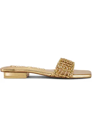 REVOLVE Cult Gaia Cult gaia sandalia en latón maya en color oro metálico talla 36 en - Metallic Gold. Talla 36 (también en 37, 38, 39).