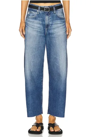 REVOLVE AG Jeans Ag jeans recortado hattie en color azul talla 25 en - Blue. Talla 25 (también en 26, 27, 28, 29, 30, 31, 32).
