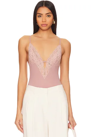 REVOLVE Fleur du mal Fleur du mal body charlotte en color mauve talla L en - Mauve. Talla L (también en XS).