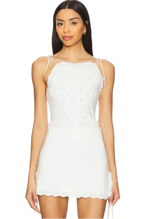 REVOLVE Amanda Uprichard Amanda uprichard top sin mangas top en color blanco talla L en - White. Talla L (también en M, S, XL, XS).