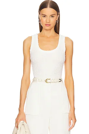 REVOLVE Enza Costa Enza costa camiseta tirantes en color blanco talla XL en - White. Talla XL (también en L).