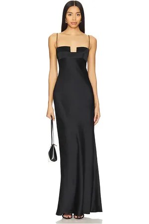 REVOLVE Bevza Bevza vestido con sujetador cuadrado en color talla L en - Black. Talla L (también en M, S, XS).