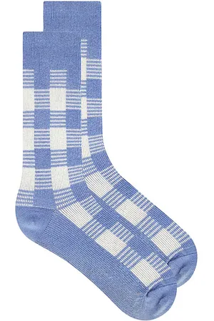 REVOLVE Guest In Residence Guest en residence calcetines gingham en color azul talla all en - Blue. Talla all.