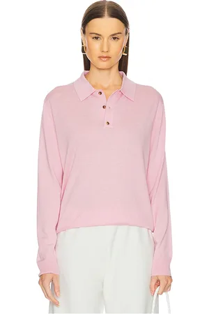 REVOLVE La Ligne La ligne polo ben en color rose talla L en - Rose. Talla L (también en M, S, XL, XXS).