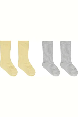 REVOLVE QUINCY MAE Quincy mae conjunto de calcetines sock en color amarillo talla 12-24mo en - Yellow. Talla 12-24mo (también en 3-5yr).