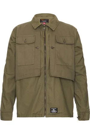 REVOLVE ALPHA INDUSTRIES Alpha industries sobrecamisa en color militar talla L en - Army. Talla L (también en M, S, XL/1X).