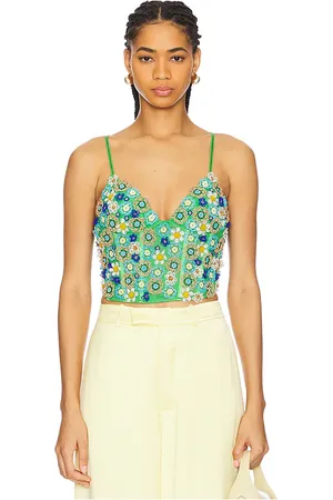 REVOLVE LA FUORI La fuori bustier para en color verde talla L en - Green. Talla L (también en M, S, XL, XS).