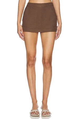 REVOLVE Lovers and Friends Lovers and friends falda-pantalón keila en color chocolate talla L en - Chocolate. Talla L (también en M, S, XL, XS