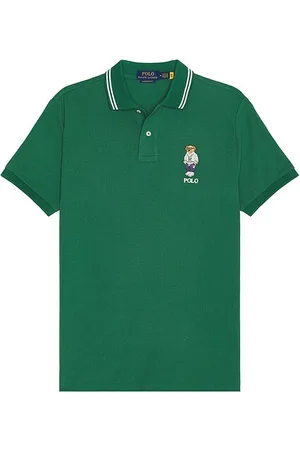 REVOLVE Polo Ralph Lauren Polo ralph lauren short sleeve novelty bear polo en color verde talla L en - Green. Talla L (también en M, S, XL/1X).