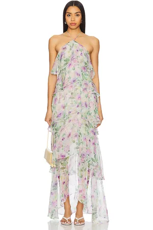 REVOLVE ELLIATT Elliatt vestido cóctel dress en color purple, sage talla L en - Purple, Sage. Talla L (también en M, S, XL, XS).