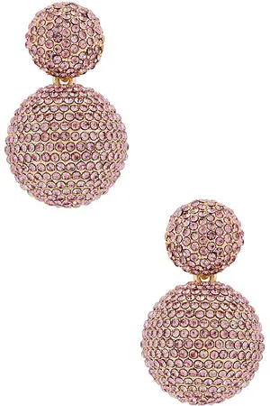 REVOLVE BaubleBar Baublebar pendientes largos azharia en color talla all en - Blush. Talla all.