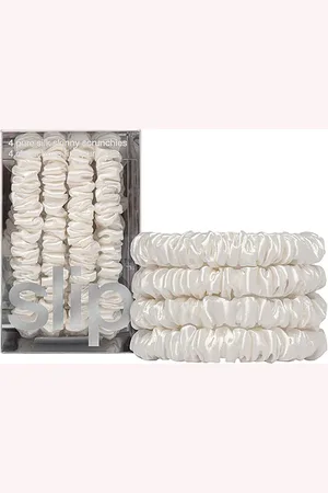 REVOLVE Slip Slip coleteros skinny scrunchies en color talla all en - White. Talla all.