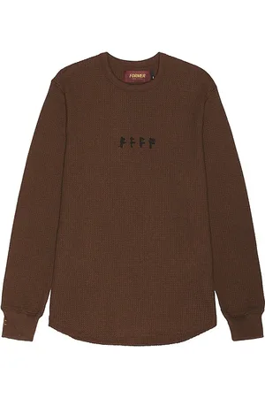 REVOLVE FORMER Former camisa de manga larga ag en color marrón talla L en - Brown. Talla L (también en M, S, XL/1X).