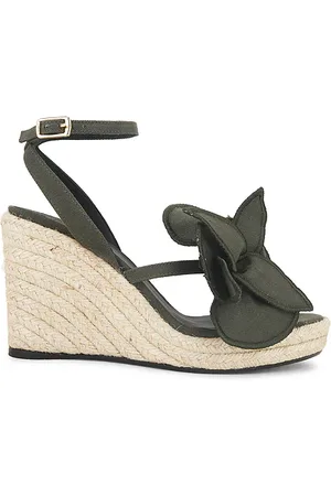 REVOLVE Castaner Castaner con cuña en color verde oscuro talla 36 en - Dark Green. Talla 36 (también en 37, 38, 39, 40, 41).
