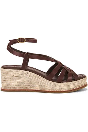 REVOLVE PAIGE Paige alpargata jill en color burgundy talla 10 en - Burgundy. Talla 10 (también en 6, 7, 7.5, 9.5).