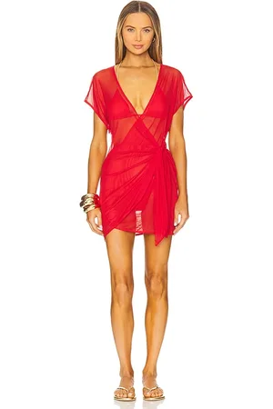 REVOLVE Vix Swimwear Vix swimwear ropa playa emily en color talla L en - Red. Talla L (también en M, S, XL, XS).