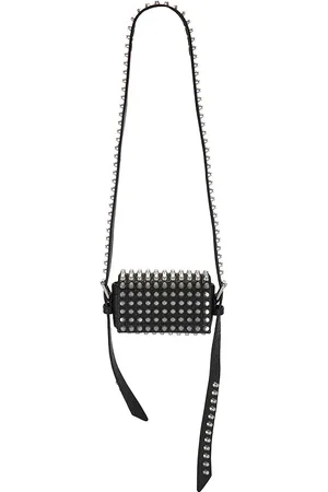 REVOLVE Alexander Wang Alexander wang mini bolso bandolera plano ricco en color talla all en - Black. Talla all.