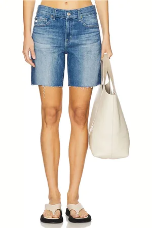 REVOLVE AG Jeans Ag jeans ex-boyfriend short en color azul talla 23 en - Blue. Talla 23 (también en 24, 25, 26, 27, 28, 29, 30, 31, 32).