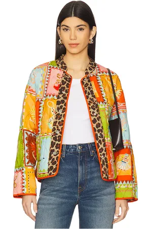 REVOLVE Never Fully Dressed Never fully dressed chaqueta acolchada sller en color orange,brown talla L en - Orange,Brown. Talla L (también en M, S, XL