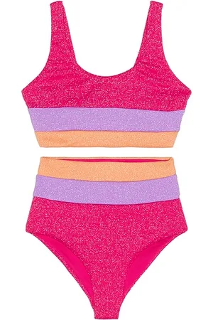 REVOLVE BEACH RIOT Beach riot conjunto de traje de baño little mackenzie en color rosado talla 2 en - Pink. Talla 2 (también en 3/4, 5/6)