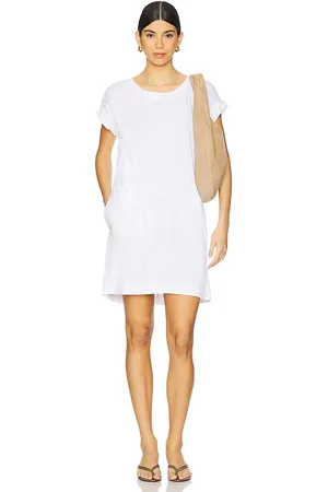 REVOLVE Bobi Bobi vestido camisero en color talla L en - White. Talla L (también en M, S, XL, XS).