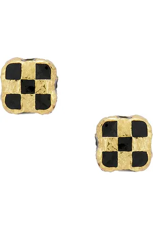 REVOLVE MAPLE Maple pendientes de tachuela davie en color oro metálico talla all en - Metallic Gold. Talla all.