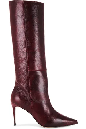 REVOLVE BLACK SUEDE STUDIO Black suede studio bota friday 80 en color rojo talla 10 en - Red. Talla 10 (también en 7, 9).